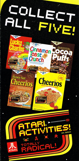 Illustration for article titled Find Retro Atari Classics on the Back of Specially Marked Boxes of General Mills Cereal